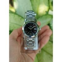 ราคา นาฬิกา Casio รุ่น LTP-1215A-1A ข้อมือ ผู้หญิงสายสแตนเลส หน้าปัดดำ- ของแท้ 100% ประกันศูนย์ CMG 1 ปีเต็ม (643847995)