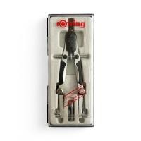 ราคา [พร้อมส่ง] rOtring Compact Rapid Adjustment Compass ชุดวงเวียนโลหะ วงเวียนเขียนแบบ มือสองสภาพดี (28670282764)