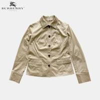 ราคา เสื้อแจ็คเก็ตมือสอง Burberry สีเบจ คอปก อก 34 ยาว 23 สภาพใหม่ 95% (55505005933)