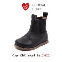 ราคา The Shoes Box รองเท้าบูทเด็กเล็ก สี Black (ดำ) (12167788073)