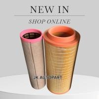 ราคา กรองอากาศเครื่องปั้มลม นอก+ใน KAS375 (KAS-375) K-FLO แท้ๆ COMPRESSER รูใน 6นิ้ว กว้าง 9.5นิ้ว สูง 21นิ้ว/BOSGFU (52650375648)