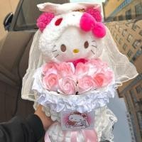 ราคา ชุดแต่งงาน ตุ๊กตาเฮลโลคิตตี้ ช่อดอกไม้ ของขวัญวันเกิด การ์ตูน ผลิตภัณฑ์สำเร็จรูปสำหรับเด็กผู้หญิง (27876641682)