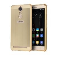 ราคา Lenovo K5 Note Metal Frame Case Cover - Gold - (192782112)