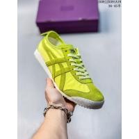 ราคา Onitsuka Tiger NIPPON MADE สบาย All-Match Anti-Slip ทนต่อการสึกหรอ Low-Top รองเท้าวิ่งรองเท้าผ้าใบ Retro MEXICO 66 DELUXE (49052964299)