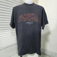 ราคา ♞,♘BALENCIAGA OFFSHORE LOGO PRINT OVERSIZED T-SHIRT เสื้อแขนสั้น คอกลม EFB (42456816995)