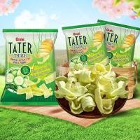 ราคา Oishi เวียดนามนําเข้า Shanghaojia มันฝรั่งกรอบรสแตงกวา 40 กรัม/ถุง Casual Glutton-Relieving มันฝรั่งทอด Casual Puffed Sn2012292 (54853879375)