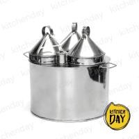 ราคา (3 ช่อง) หม้อทำข้าวเกรียบปากหม้อ 3 ช่อง หม้อทำขนมปากหม้อ สแตนเลส หม้อทำขนมสาคู ที่ทำข้าวเกรียบปากหม้อ (9703415591)