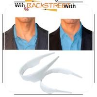 ราคา BACKSTAGEREAT เสื้อ COLLAR Support Shaper, ปรับ Slick เสื้อ Stand Collar Tool, Collar Stays Bundle Kit Collar Stays เสื้อ Anti-roll Fixed Shaper (57755081129)