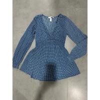 ราคา ชุดมินิเดรสแขนยาวผ้ายืด h&m size s/m (49950264408)
