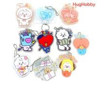 ราคา [ขายเหมา 10 ชิ้น] มือ2 พวงกุญแจ สแตรปยาง/อะคริลิค LINE FRIENDS - BT21 คละแบบ งานแท้จากญี่ปุ่น (27430713780)