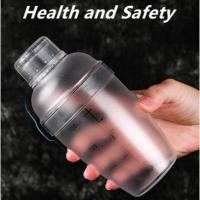 ราคา แก้วเชค กระบอกเชค เชคเกอร์ พลาสติก แก้วเชคค็อกเทล 350ml/530ml/700ml ตัววัด ขีดใส (5704967615)