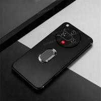 ราคา สําหรับ Nubia Focus 2 5G Z2462N / Focus 5G / Focus Pro 5G Z2351N / ZTE Blade A75 5G Z2357N เคสโทรศัพท์รถแม่เหล็กผู้ถือแหวนโลหะขาตั้งฝาหลัง (42477314530)