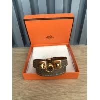 ราคา used like new hermes double tour bracelet size S สีอีทูป stamp A (9037632884)