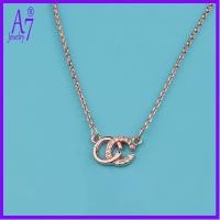 ราคา สร้อยคอ C Cross Letter Hollow หรูหรา RXW2313 (57205024202)