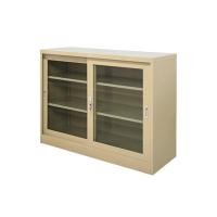 ราคา ZINGULAR ตู้เตี้ยบานเลื่อนกระจก 4 ฟุต ZDG-324 (1482005731)