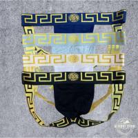 ราคา กางเกงในแฟชั่นสุดเซ็กซี่ VERSACE เเบบจีสตริงชายโชว์ก้น ใส่สวยเซ็กซี่ สบาย ราคาดี มีคุณภาพ (2920357328)