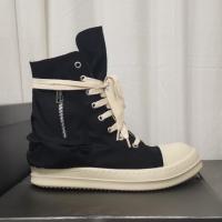 ราคา Rick Owens รองเท้าผ้าใบสั้นผู้ชายคุณภาพสูงสไตล์ใหม่ (46055745422)