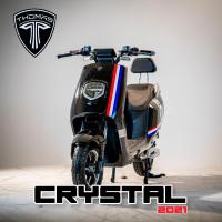ราคา รถมอเตอร์ไซค์ไฟฟ้า Thomas รุ่น Crystal จดทะเบียนได้ ชาร์จไฟเร็ว 2 ชั่วโมง (44403346574)