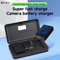 ราคา Palo EN-EL20 แบตเตอรี่กล้อง 1280mAh & Charger สําหรับ Nikon J1 J2 J3 J4 AW1 S1 S2 V3 P950 P1000 (28464278743)