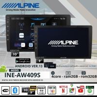 ราคา ALPINEจอติดรถยนต์ วิทยุจอ 2DIN แอนดรอยบลูทูธจอวิทยุ ALPINE INE-AW409S แรม2 /แรม4 มีใบรับประกันมีCarplayแถมกล้อง (42375185455)