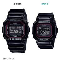 ราคา Casio G-Shock - BABY-G นาฬิกาข้อมือคู่ผู้ชายผู้หญิง สายสเรซิ่น รุ่น SLV-18B-1A G-SHOCK x Baby-G LIMITED EDITION PA (1441024882)