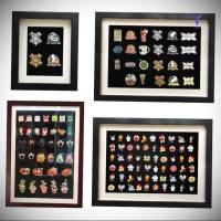 ราคา [กรอบรูป] กรอบแสดงตราไม้เนื้อแข็งกรอบเก็บเหรียญดิสนีย์เข็มกลัดตราที่ระลึกกรอบยึด (42156877152)