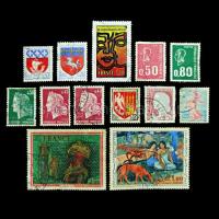 ราคา แสตมป์เก่า ฝรั่งเศส (France) คละชุด 13 ดวง (ใช้แล้ว) (48454207190)