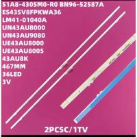 ราคา สำหรับ Samsung HG43AU800 HG43BU800 LS43BM700 LS43BM702 UA43AU8000 แถบไฟแบ็คไลท์ LED S1A8-430SM0-R0 LM41-01040A (41709380882)