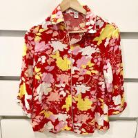 ราคา เสื้อแขนทรงฮาวาย แบรนด์ CIERA อก 40 นิ้ว ฮาวายสีแดง เชิ้ตลายดอก ลายดอก ใส่สงกรานต์ ใส่ทำงาน (5240745306)