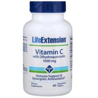 ราคา Life Extension, Vitamin C with Dihydroquercetin, 1000 mg, 60 Veggie Tabs (1546144578)