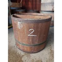 ราคา ถังไม้ตวงข้าวสาร ขนาด20ลิตร หูจับด้านใน ถังตวงข้าวโบราณ (48551681885)