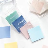 ราคา โพสอิท Post-it : Translucent Sticky Notes 5 colors (13944827393)