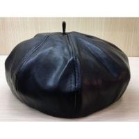 ราคา หมวกเบเร่ต์หนังทรงฟักทอง ,หมวกberetหนังแฟชั่น (1222168088)