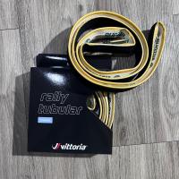 ราคา ยางฮาล์ฟ Vittoria Rally tubular ขอบครีม ขนาด 700x23c และ 700x25c (22747290612)