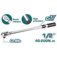ราคา Total ประแจปอนด์ 1/2นิ้ว ยาว 500มม. 40-200N.m รุ่นงานหนัก รุ่นTHPTW200N2 ( Torque Wrench ) (15480991941)