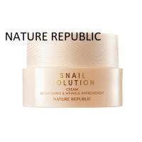 ราคา [NATURE REPUBLIC] Snail Solution Cream 52ml ครีมหอยทากโซลูชั่น สินค้าเกาหลีแท้ๆส่งตรงจากเกาหลี (42113499245)