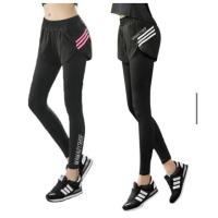 ราคา Sale‼️กางเกงขาสั้นมีขีดสี 3 ขีดมีซับในขายาว #D804 (617680586)