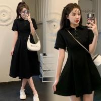 ราคา Spot spotM-5XLplus size dress เสื้อผ้า ชุดเดรส ชุดเดรส One Piece ผู้หญิงไซส์ใหญ่ เดรสกระโปรงสั้น JU0A (44853513943)