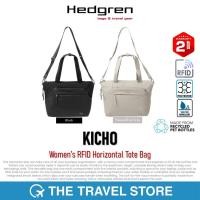 ราคา Hedgren KICHO Women’s RFID Horizontal Tote Bag กระเป๋าโท้ท มีป้องกันโจรกรรมข้อมูล มีรับประกัน 2 ปี (28831558225)