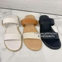 ราคา รองเท้า Charles&keith รุ่น Dove Two-Tone Double-Strap Sandals : CK1-70060537-2 แท้จากชอป 100% (28668877175)