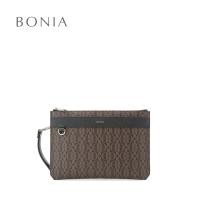 ราคา Bonia Black La Luna Small Clutch Beg Clutch (41963322435)