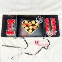 ราคา กล่องดอกไม้กับเฟอร์เรโร่ เหมาะสำหรับโอกาสพิเศษต่างๆ กล่องดอกไม้วาเลนไทน์ (53555571632)