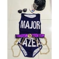 ราคา ชุดนักร้องแดนซ์เซอร์ ชุดเซตสีม่วง (13250727456)