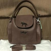 ราคา กระเป๋าแบรนด์ Amiya แท้ 100% สีชมพูอิฐ ขนาด 11 นิ้ว (1084699565)