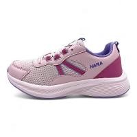 ราคา รองเท้าผ้าใบ HARA รุ่น J98 ไซส์ 36- 42 (สีขาว/สีชมพู) (25681821799)