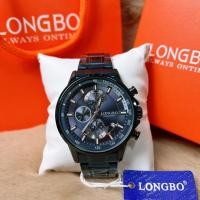 ราคา นาฬิกา Longbo เลสชาย มีวันที่ (TACHYMETER) หน้าปัดใช้ได้จริง (14697867553)