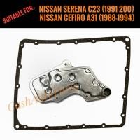 ราคา ชุดกรอง AUTOMISSION SET NISSAN SERENA C23 1991-2000 CEFIRO A31 1988-1994 GEARBOX FILTER (OEM / JAPAN) (47403581022)