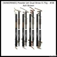 ราคา [WAKEMAKE] Powder Jet Dual Brow 0.75g - #08 Ash Brown / Korean Brow Powder / Definition ที่แม่นยําโดย All-in Korea (44954643791)