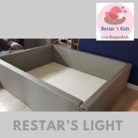 ราคา (สั่งผลิต) คอกกั้นRestar'sKid รุ่น LIGHT หนัง PU กาง(ขอบข้างกางได้อีก) คุ้มค่าที่สุด (47955054321)