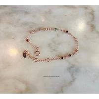 ราคา สร้อยข้อมือพลอยนพเก้า พลอยนพเก้าแท้ครบตามตำรา สร้อยข้อมือพลอยแท้ รุ่นขอบยิ๊ก (25137274914)